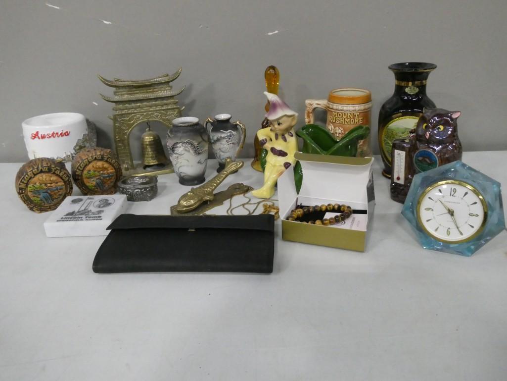 Lot of Smalls and Misc incl Brass Fish Note Holder , etc (1 of 3)