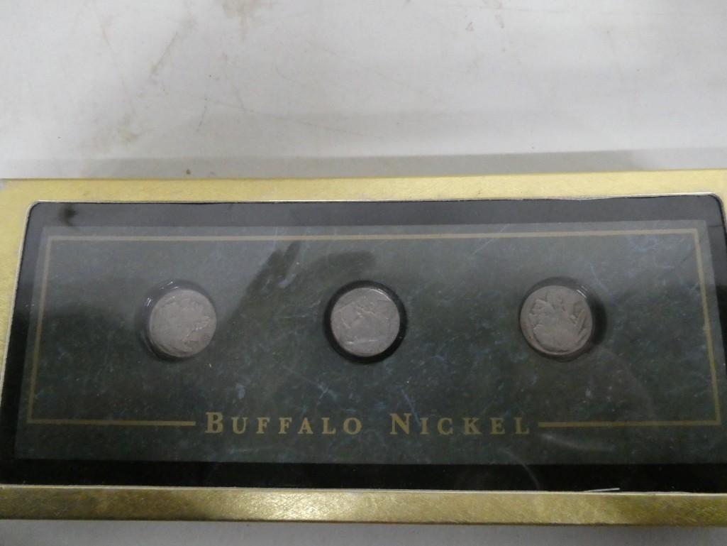 Set of 3 Buffalo Nickels (1 of 2)