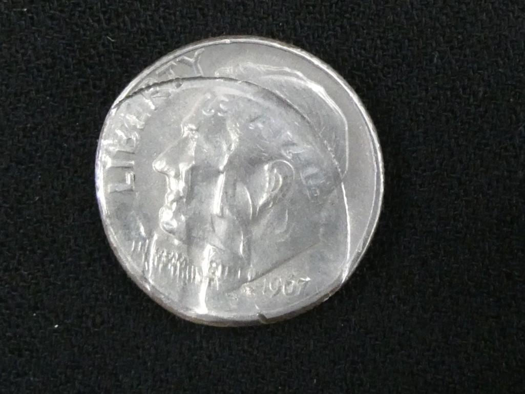 1967 Error Roosevelt Dime (1 of 3)