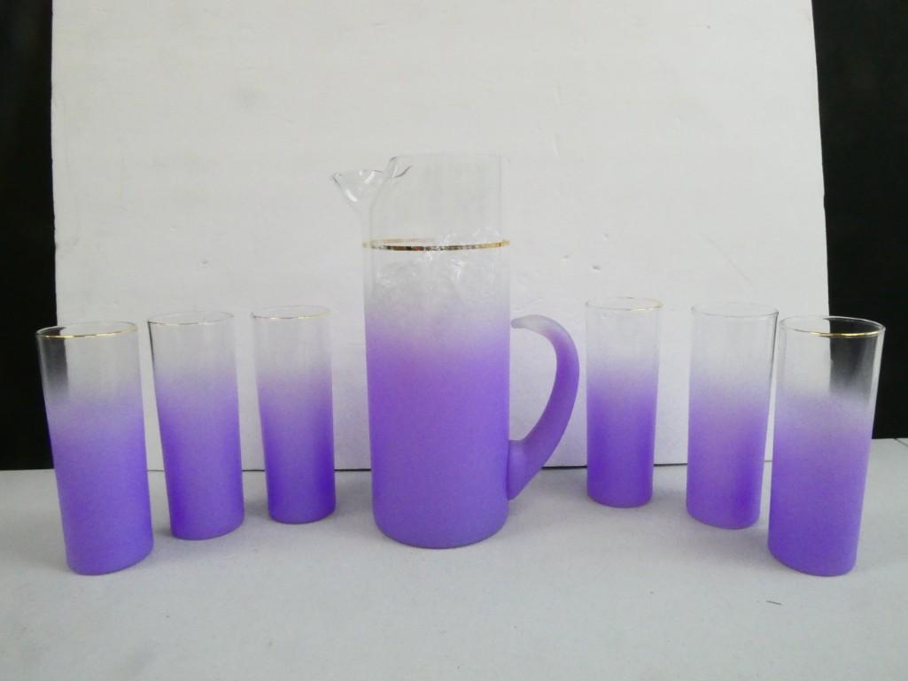 Lavender Blendo MCM Pitcher and Tumbler Set (1 of 6)