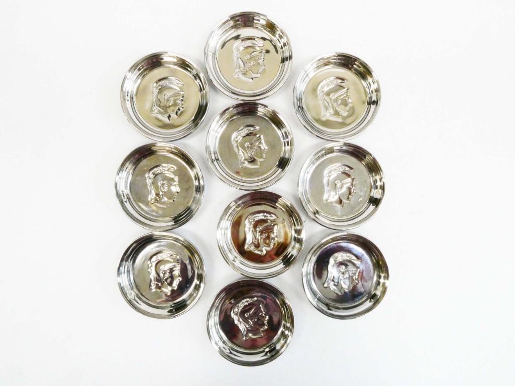 10 MCM Coasters 1960s Roman by Vitreon Queens Lusterware (1 of 4)