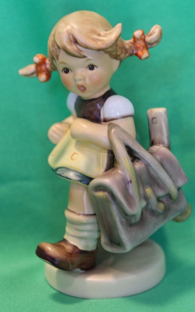 Goebel Hummel School is Out Figurine 3.75": Goebel Hummel School's Out Figurine 3.75" TMK 8 537 Signed on the bottom