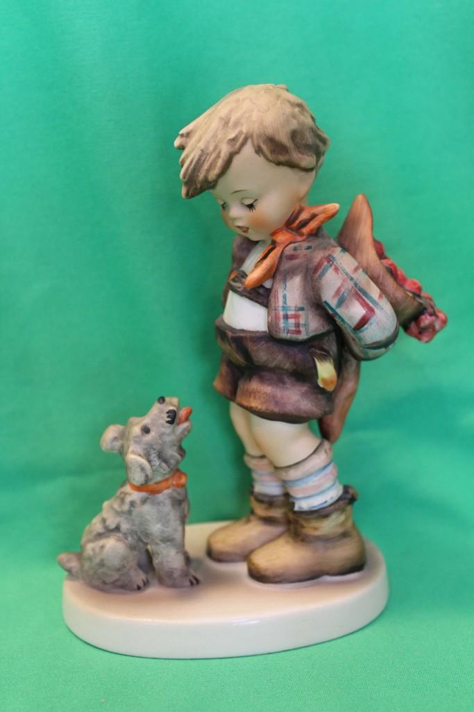 Goebel Hummel Not For You Figurine 5.5" Tall: Goebel Hummel Not For You Figurine 5.5" Tall TMK 5 #317 Signed on the bottom