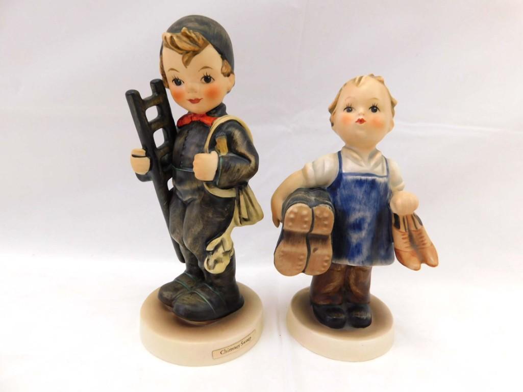 2 Goebel Hummel Figurines incl Cobbler and Chimney Sweep (1 of 4)