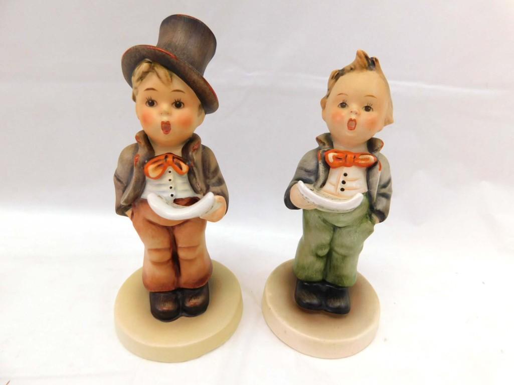 2 Goebel Hummel Figurines incl Soloist Boy and Street Singer (1 of 5)