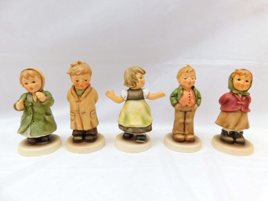 5 Goebel Hummel Club Membership Figurines 2003-2008: 5 Goebel Hummel Club Membership Figurines 2003-2008 . These are all approximately 4" tall