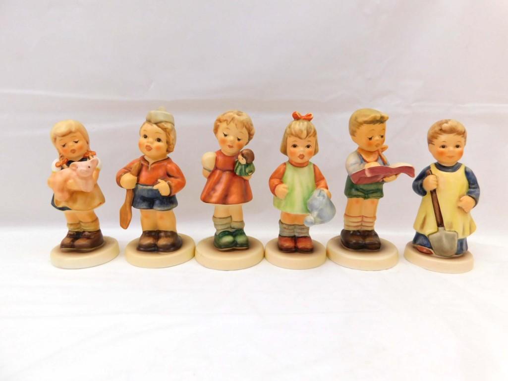 6 Goebel Hummel Club Membership Figurines 1997-2003 (1 of 6)