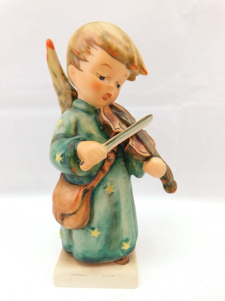 Goebel Hummel Celestial Musician Figurine 5.25" Tall: Goebel Hummel Celestial Musician Figurine 5.25" Tall . Signed on the bottom