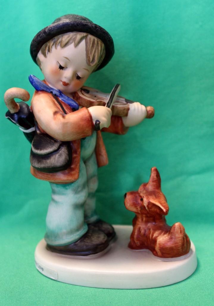 Goebel Hummel Puppy Love Figurine Signed on Bottom (1 of 3)