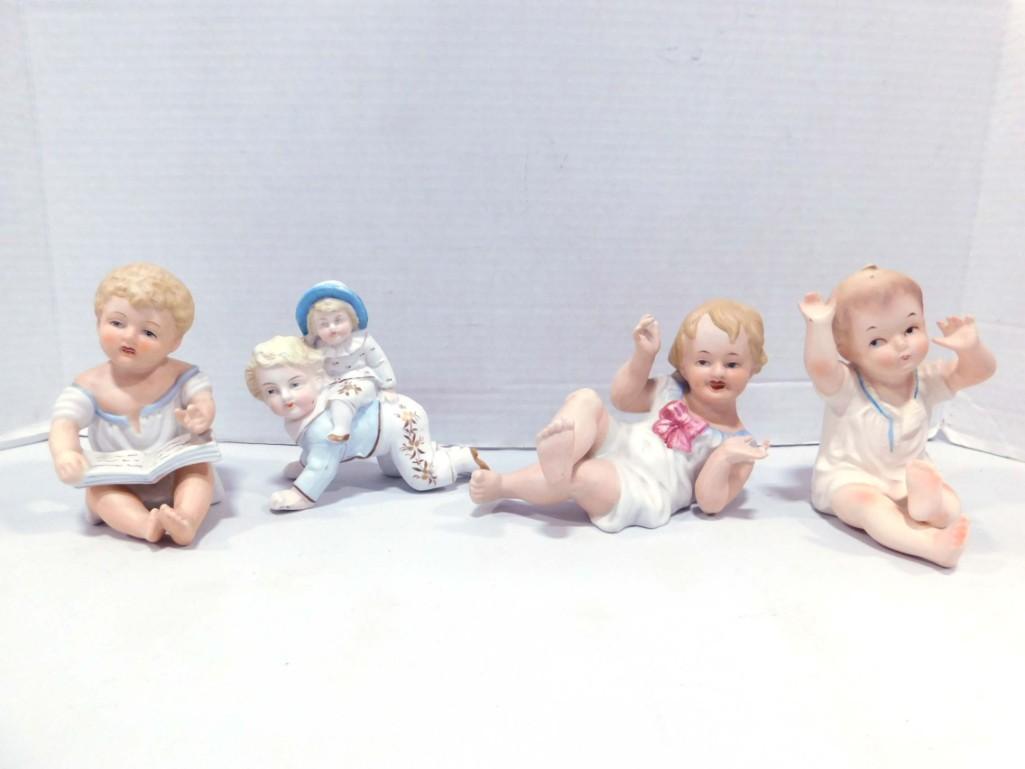 4 Vintage Piano Babies: 4 Vintage Piano Babies