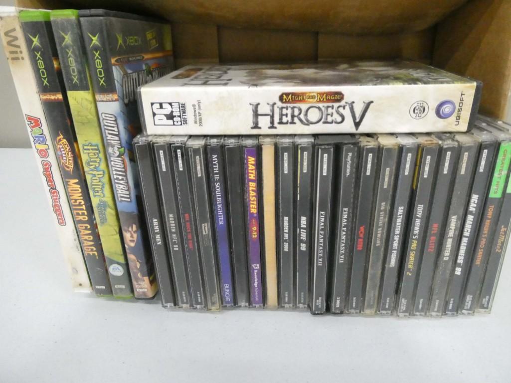 Lot of Video Games incl XBox, Wii, Playstation, etc (1 of 3)