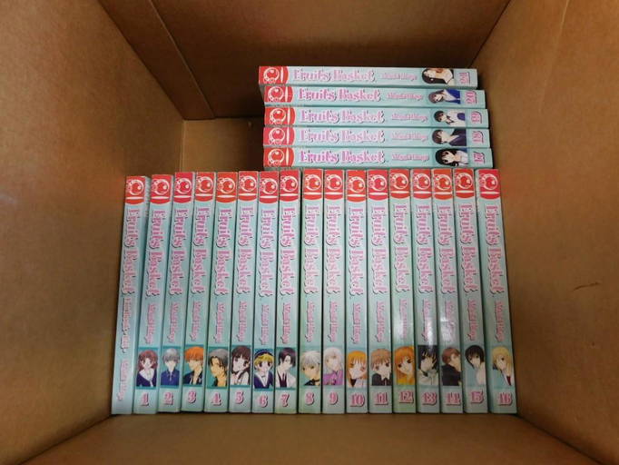 Set of 22 Fruits Basket Books by Natsuki Takaya Vols 121 Plus the Fan