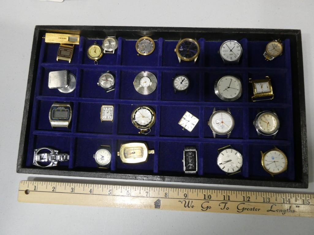 Lot of assorted watch faces - untested (1 of 1)