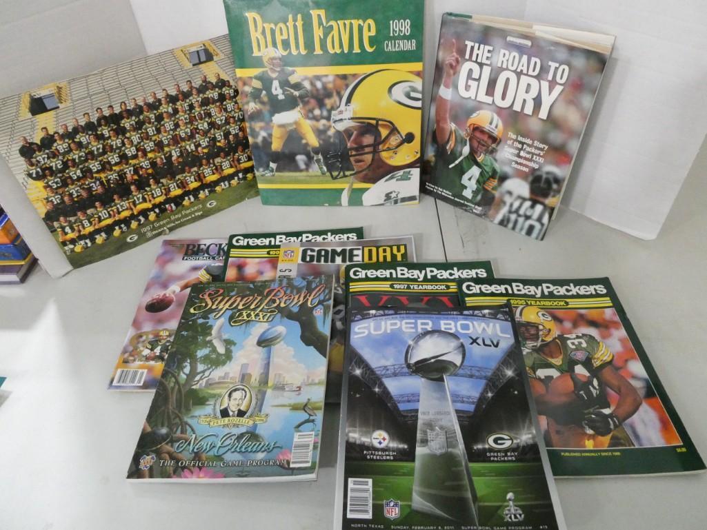 Green Bay Packers Yearbooks, Game Day Programs, Ephemera (1 of 4)