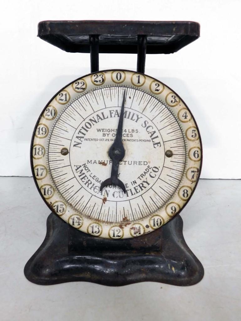 Antique National Family Scale American Cutlery Co (1 of 6)