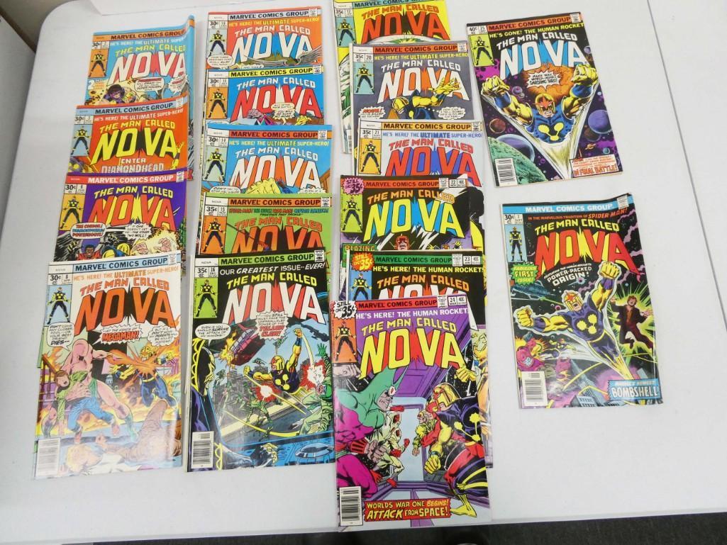 17 Marvel The Man Called Nova Comics incl 1st issue (1 of 5)