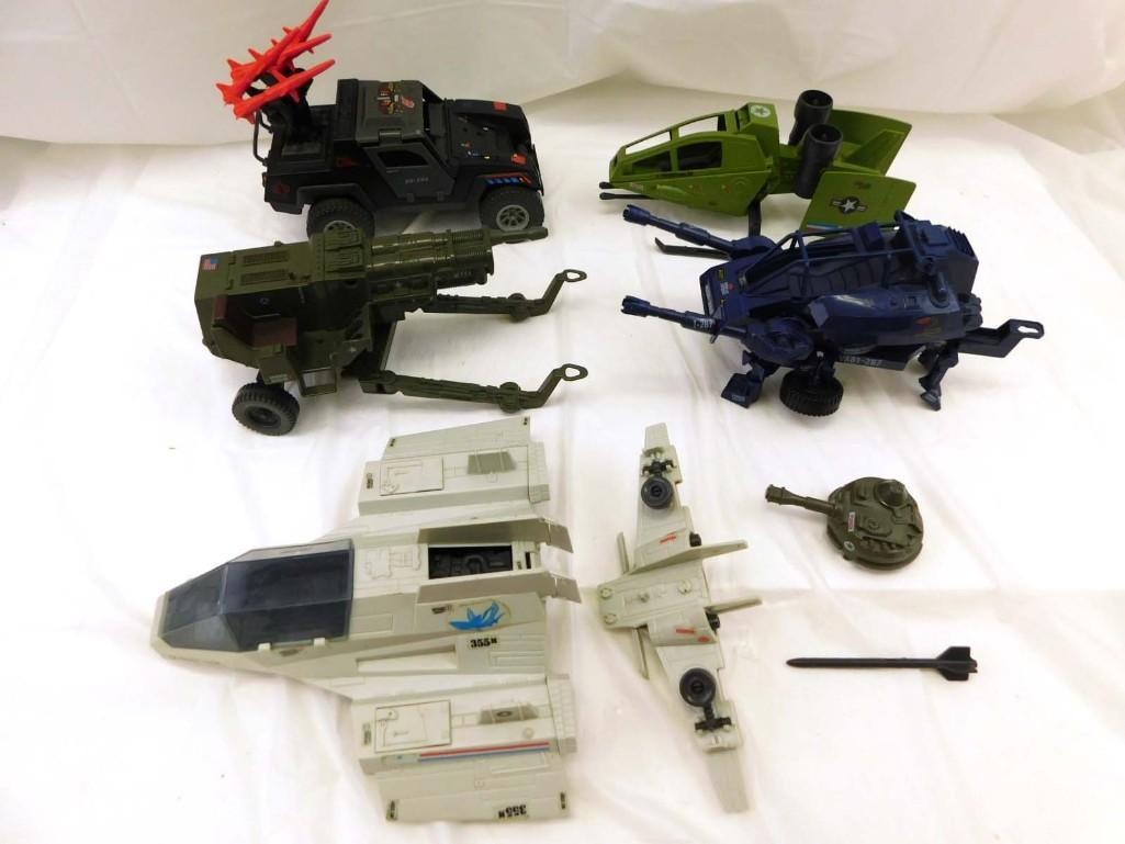 Vintage Hasbro GI Joe 3 3/4" Military Vehicles Lot (1 of 11)