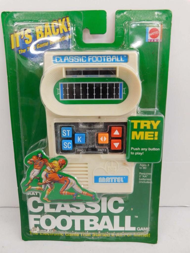Classic Football Electronic Game New Old Stock Sealed (1 of 3)