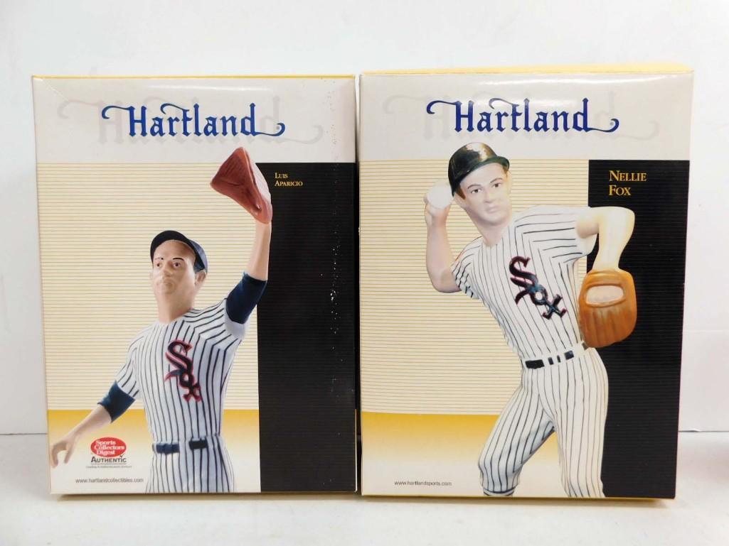 Hartland Nelllie Fox and Luis Aparicio Figures in Original Boxes Chicago White Sox Baseball Collecti (1 of 6)