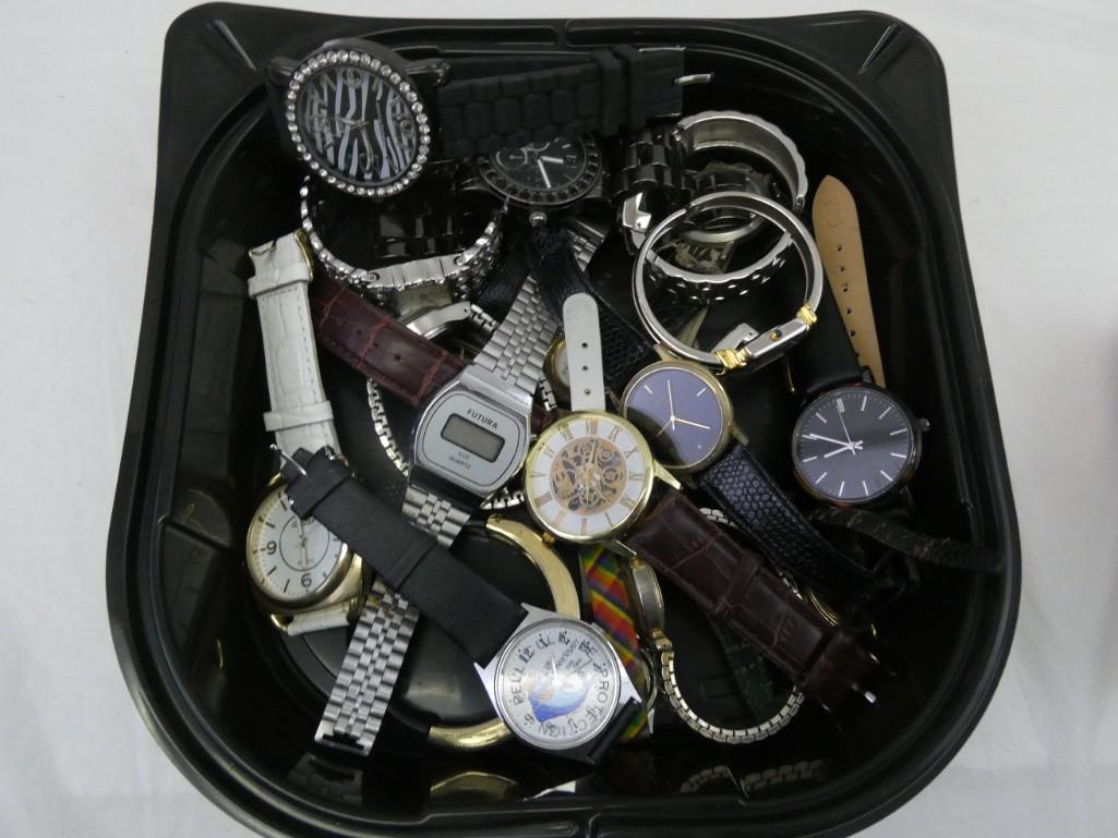Lot of assorted watches - untested (1 of 3)