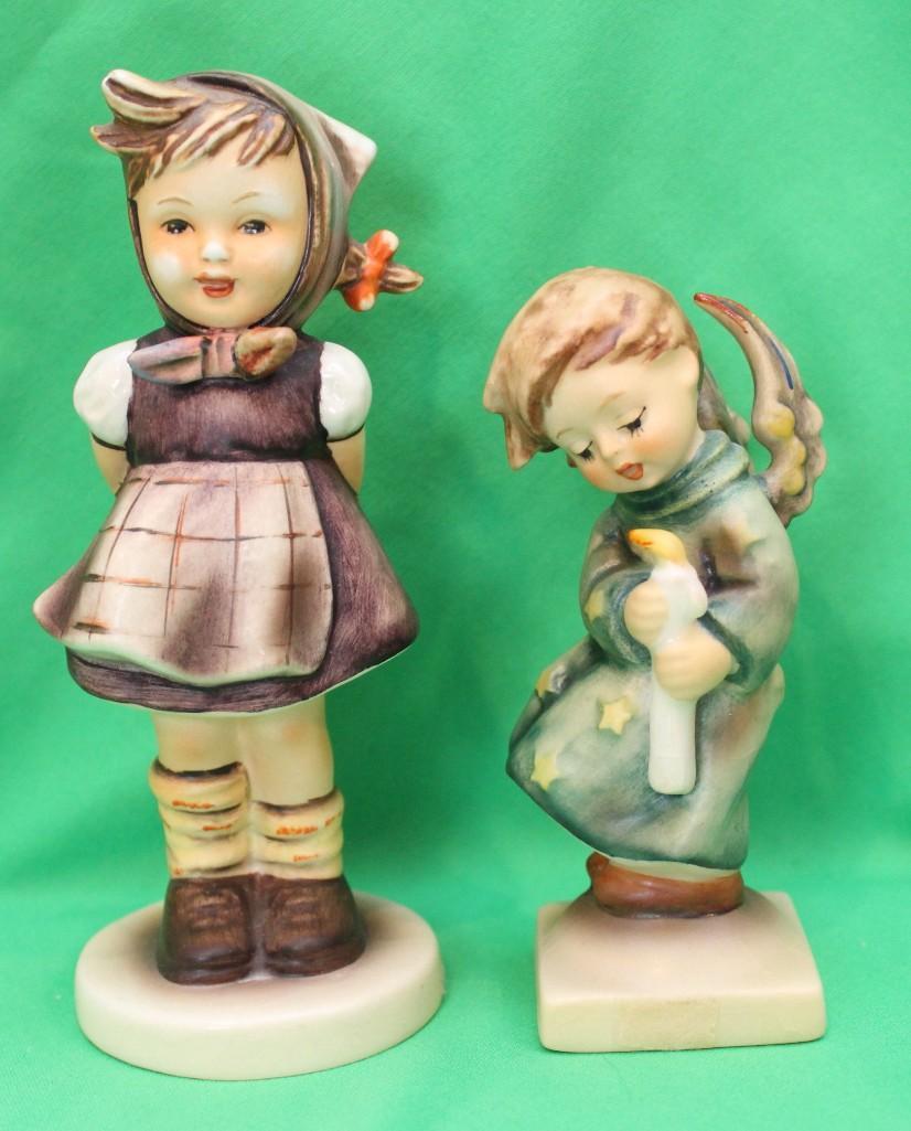 2 Goebel Hummel Figurines incl Which Hand and Heavenly Angel (1 of 4)