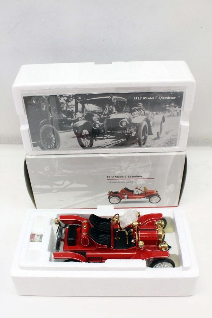 Precision Collection 100 Ford 1913 Model T Speedster 1:18 Scale Die Cast Replica Model Car (1 of 7)
