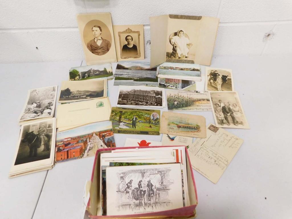 Vintage Ephemera incl Photos, Postcards, etc (1 of 5)