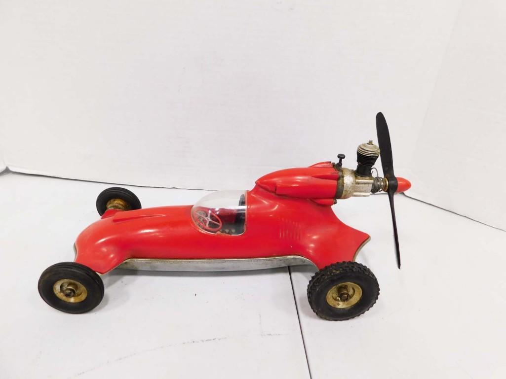 Vintage Thimble Drome Prop Rod Tether Car Red Apr 18, 2022 Denotter