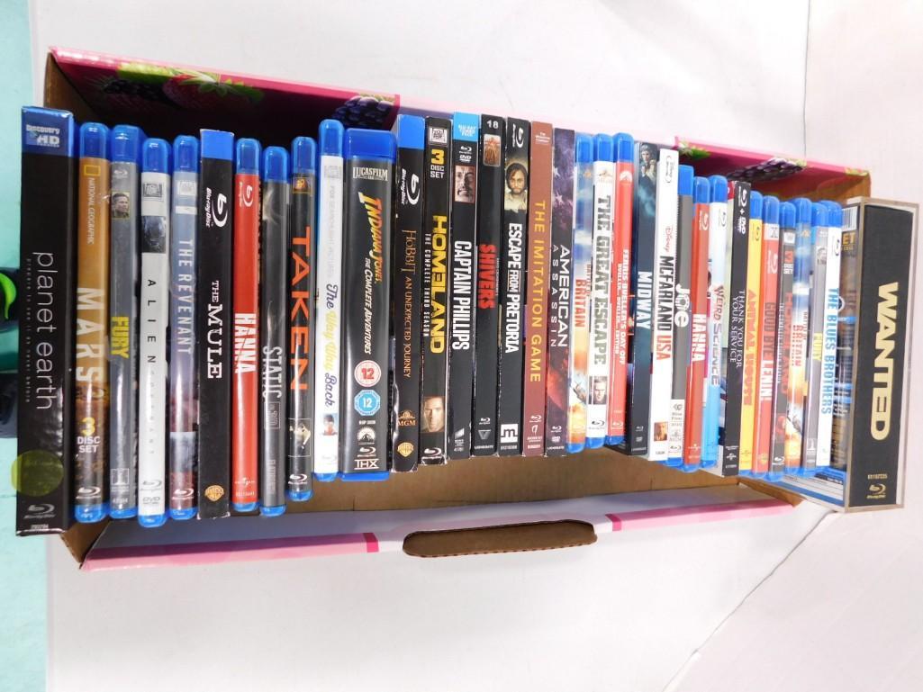 Lot of Blu Ray DVDs incl Wanted, Planet Earth, Homeland, etc (1 of 1)