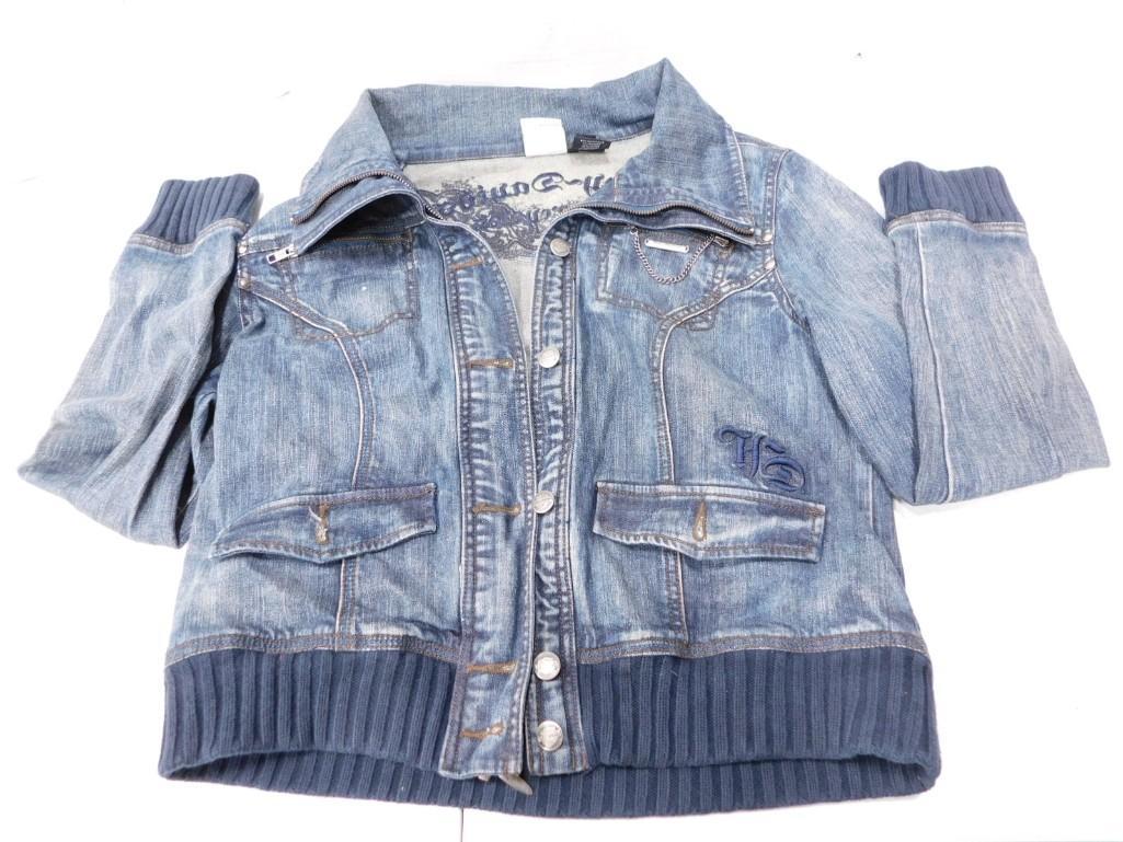 Harley Davidson Denim Jacket Sz XL (1 of 8)
