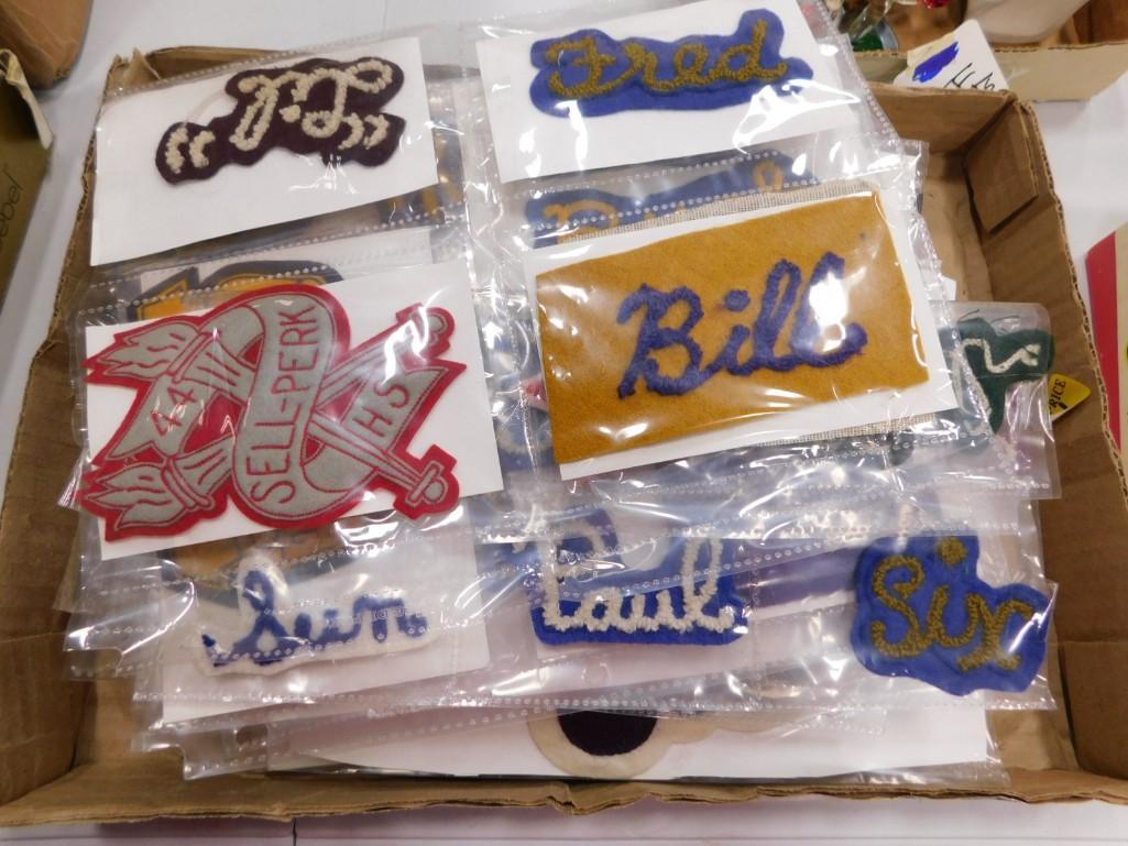 Lot of Vintage Letterman Jacket Patches (1 of 5)