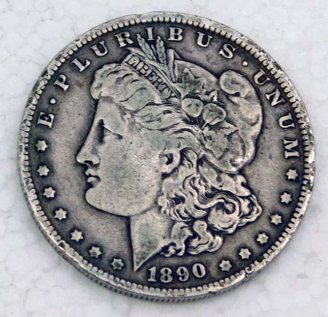 1890-O Morgan Dollar 90% Silver (1 of 2)