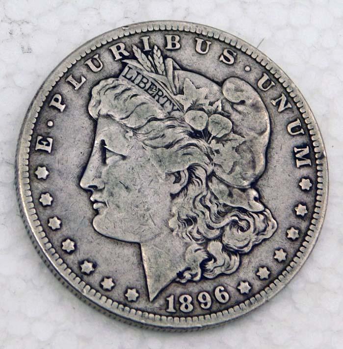 1896-O Morgan Dollar 90% Silver (1 of 2)