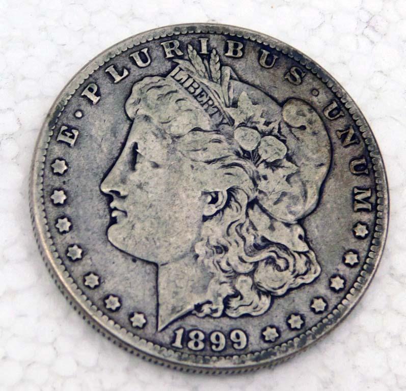 1899-O Morgan Dollar 90% Silver (1 of 2)