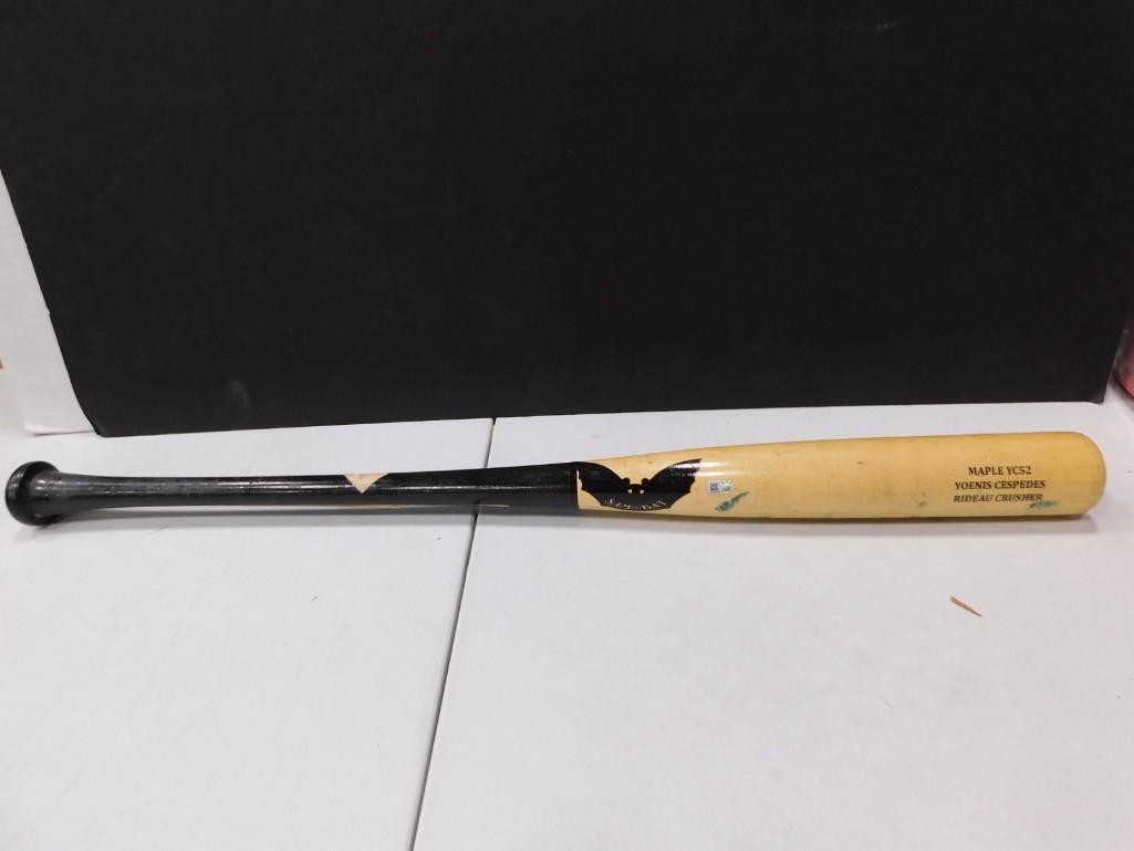 Game used broken baseball bat: Game used broken baseball bat