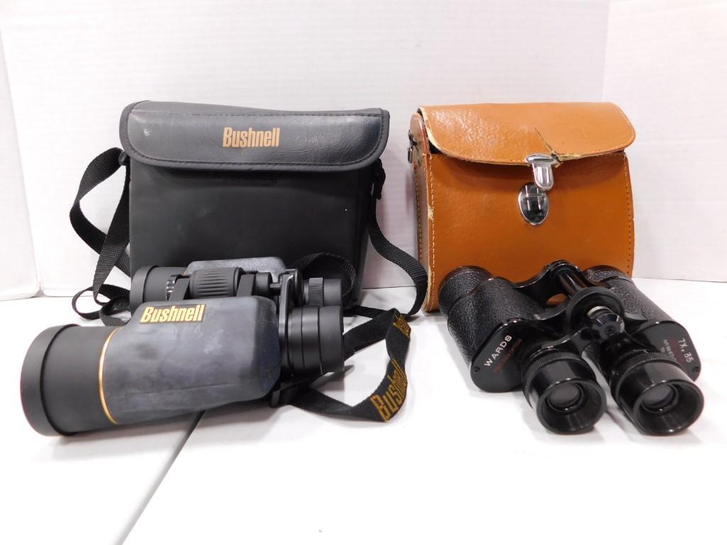 Bushnell Binoculars with Case (1 of 4)