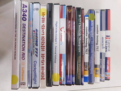 Airlines and Flight Simulation and Training DVDs: Airlines and Flight Simulation and Training DVDs