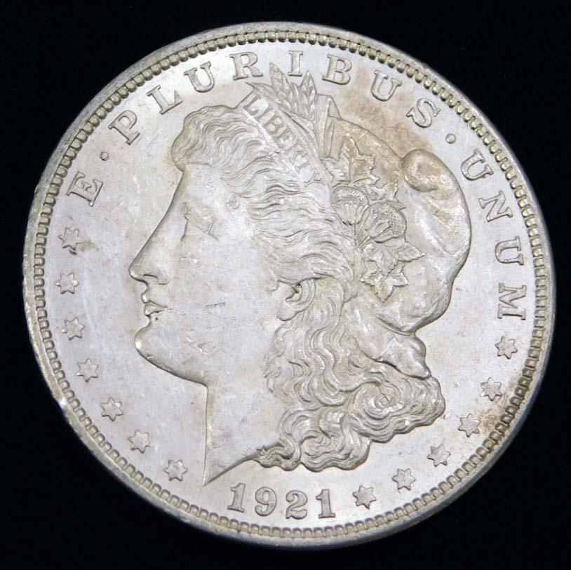 1921-P Morgan Dollar 90% Silver (1 of 2)