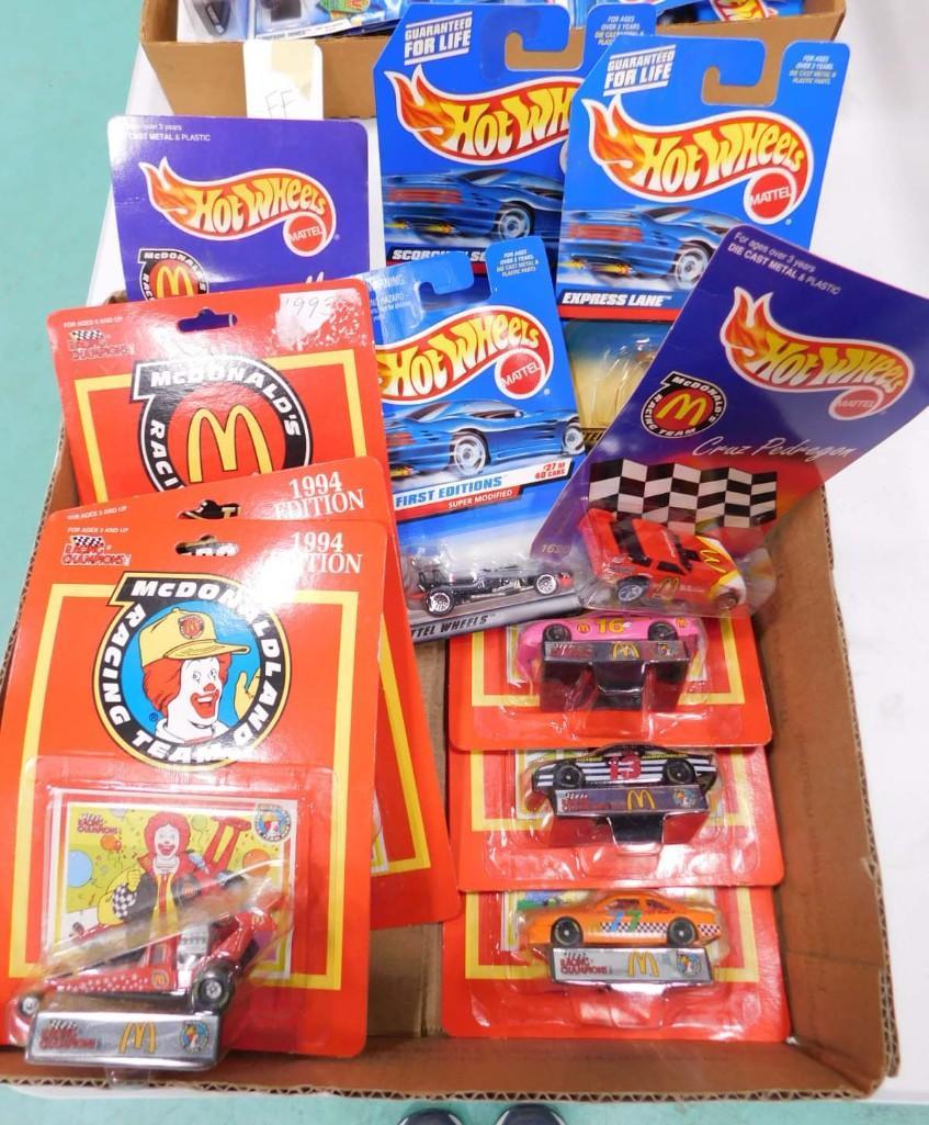 Lot of Hot Wheels and Racing Champions Cars incl McDonalds New in Package (1 of 1)