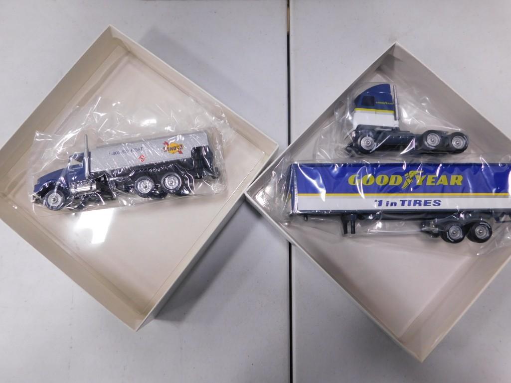 Lot of 2 Winross 1:64 Scale Diecast Trucks including Sunoco and Good Year Tires: Lot of 2 Winross 1:64 Scale Diecast Trucks including Sunoco and Good Year Tires