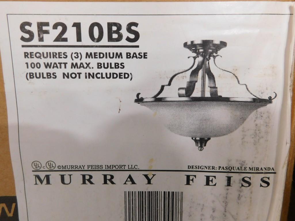 NIB Murray Feiss SF210BS Hanging Light: New in Box Murray Feiss SF210BS Hanging Light / Chandelier