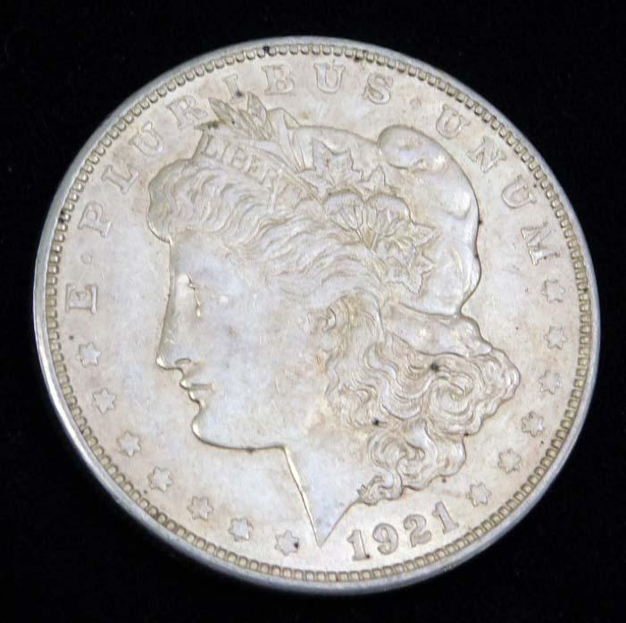 1921-D Morgan Dollar 90% Silver (1 of 2)