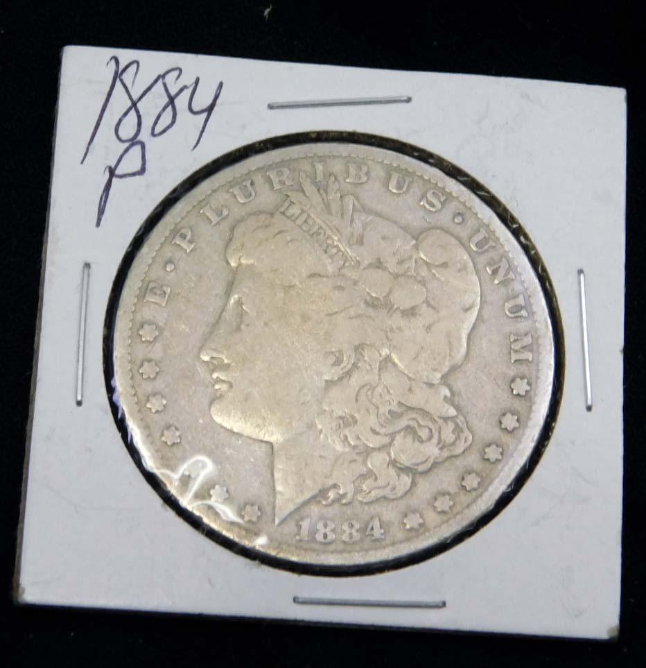 1884-P Morgan Dollar 90% Silver (1 of 2)