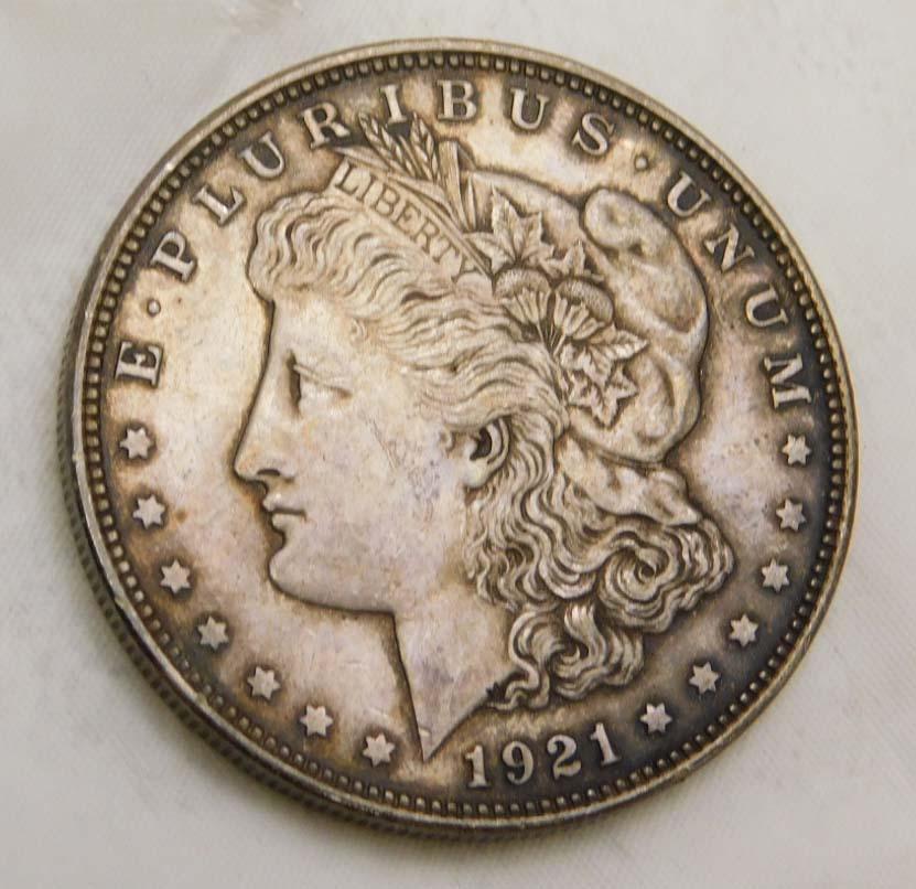 1921-P Morgan Dollar 90% Silver (1 of 2)
