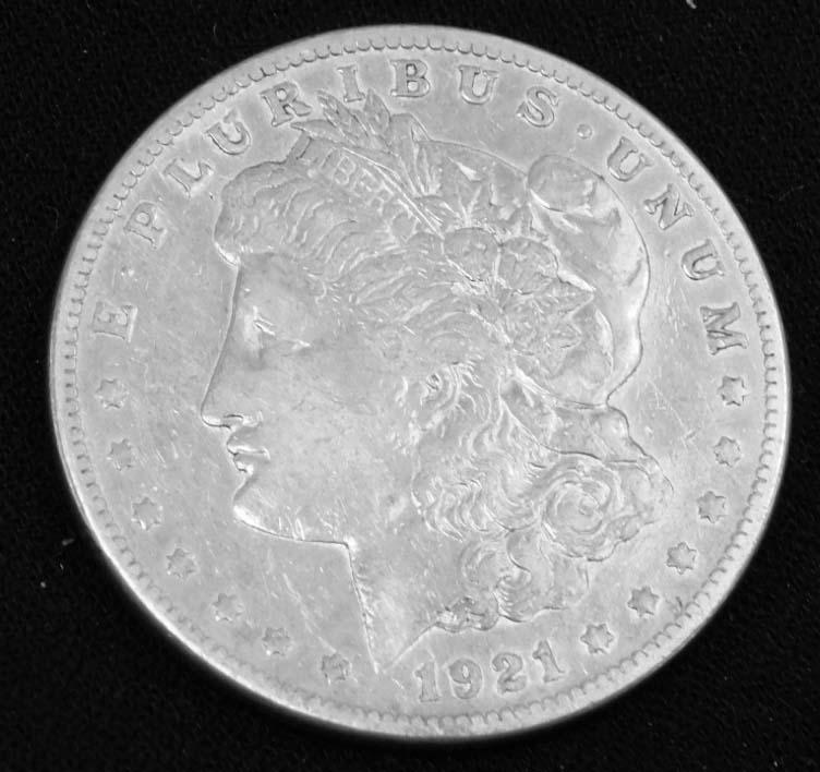 1921-P Morgan Dollar 90% Silver (1 of 2)