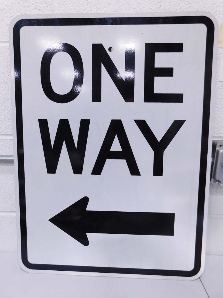 One Way Street Sign (1 of 3)