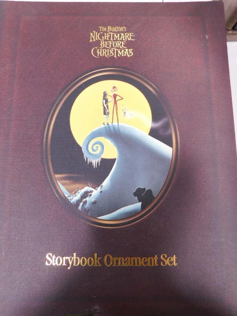Nightmare Before Christmas Storybook Ornament Set (1 of 4)