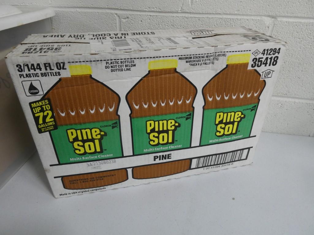 Case of 3 Gallons of Pine-Sol: Case of 3 Gallons of Pine-Sol