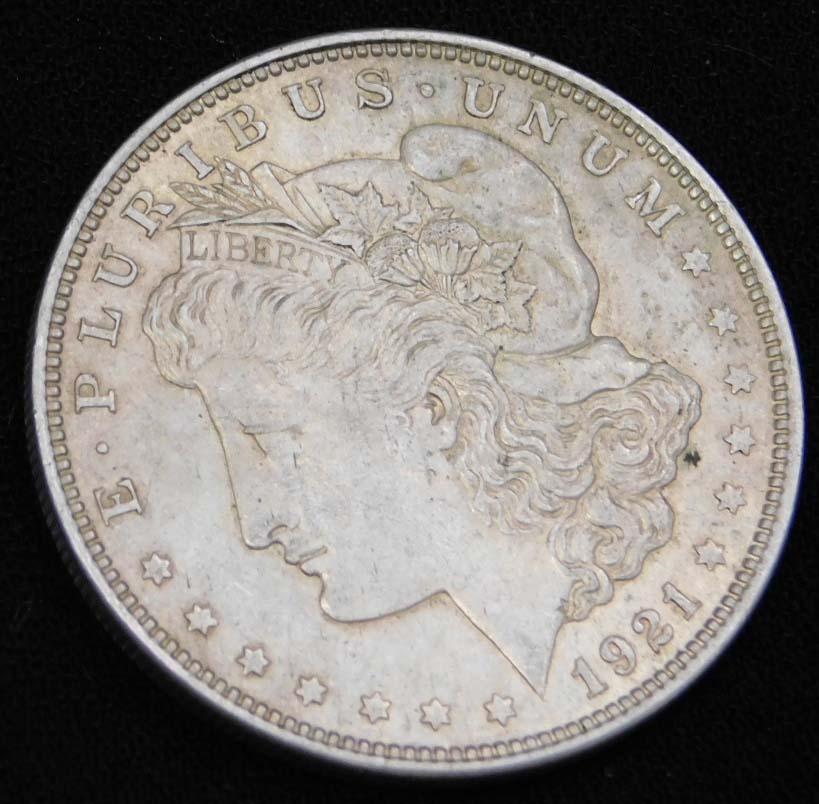 1921-P Morgan Dollar 90% Silver (1 of 2)