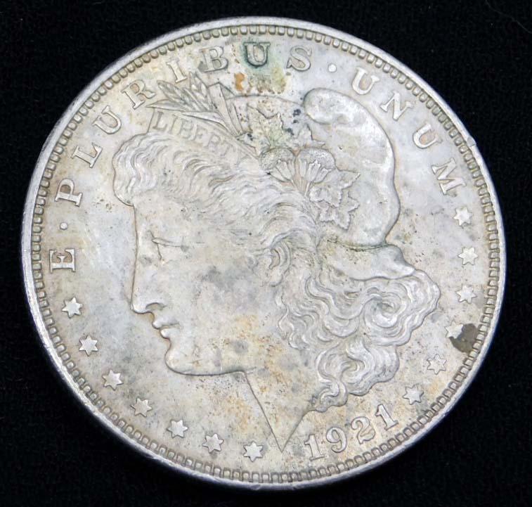 1921-P Morgan Dollar 90% Silver (1 of 2)